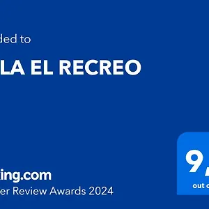  Сasa de vacaciones El Recreo